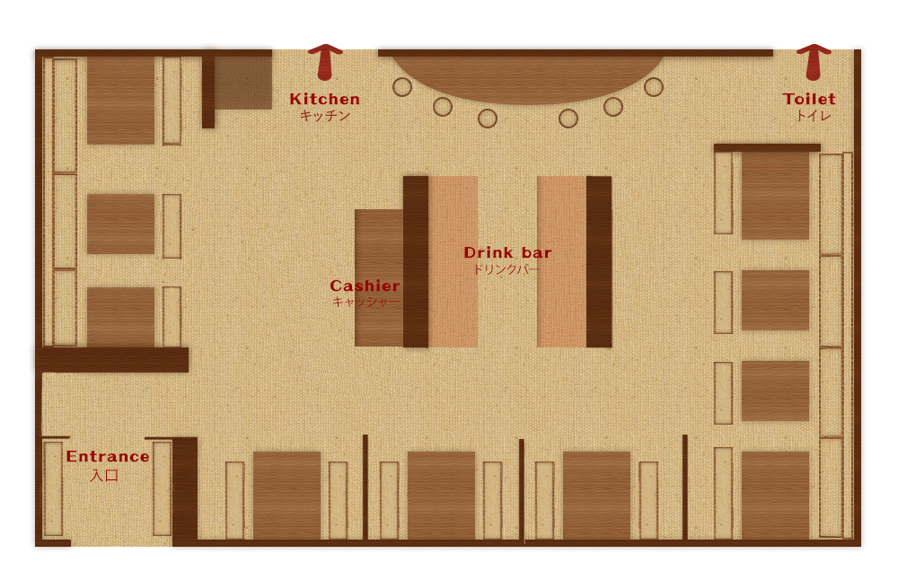 店内見取り図