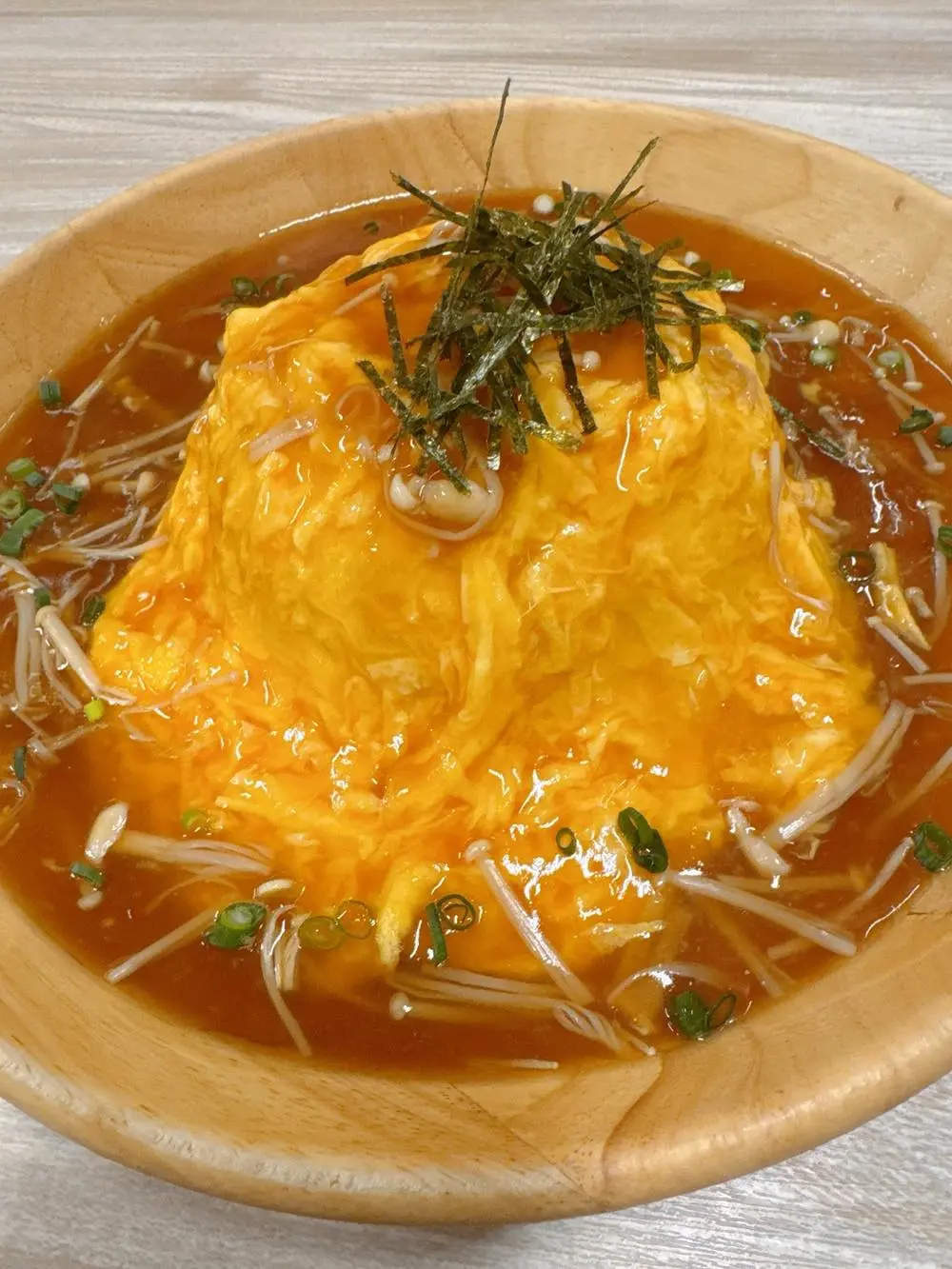 和風牛肉オムライス (えのき入)