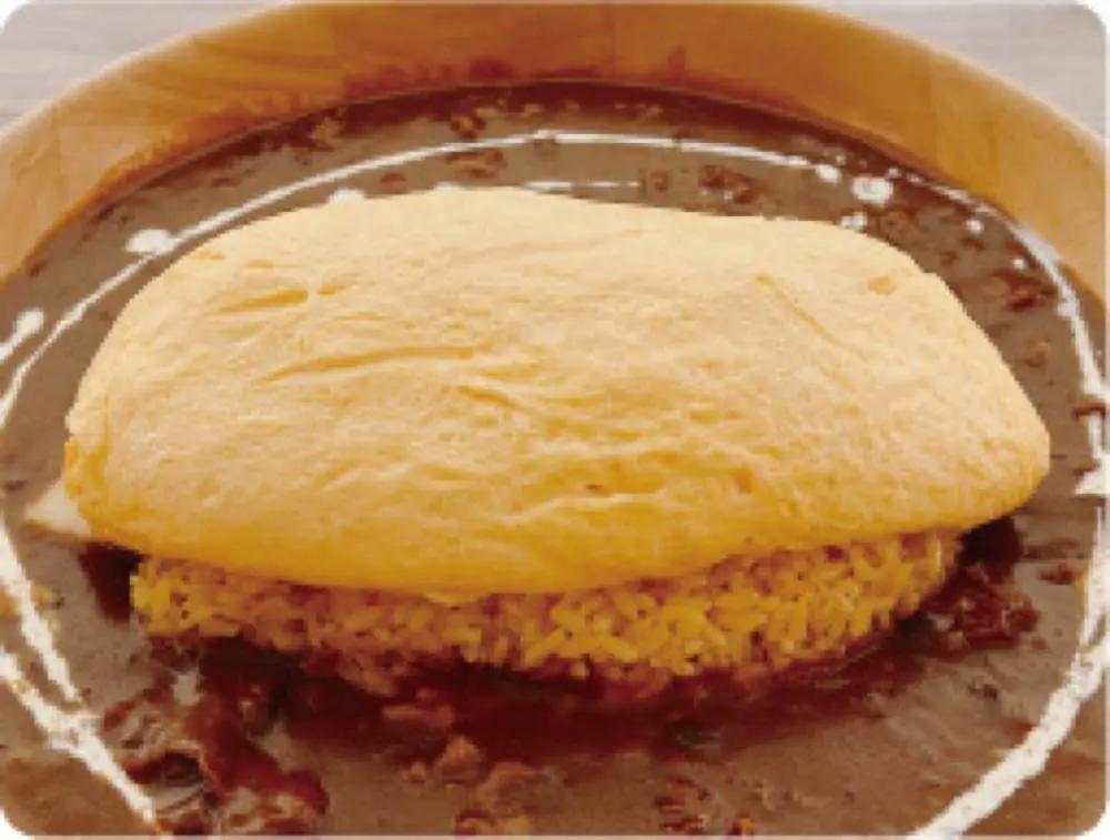 ポテチーオムレツライス