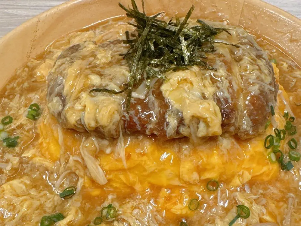 カツとじのオムライス